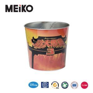 गोल पॉपकॉर्न टिन कर सकते हैं