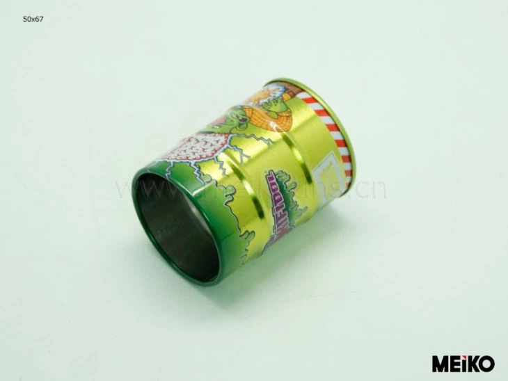 Small Round Tin Pencil Case